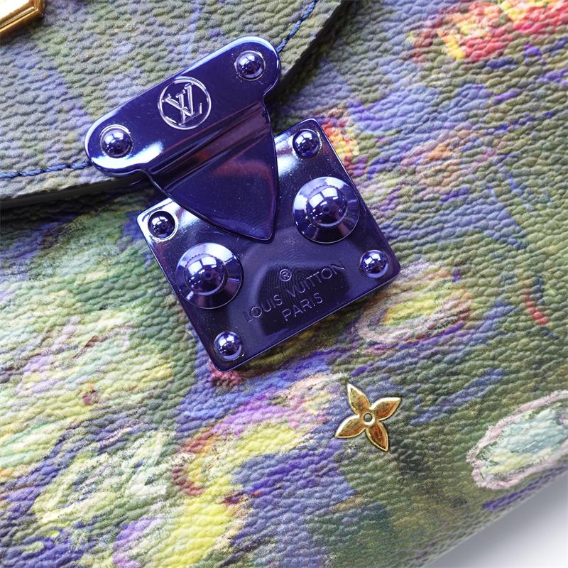 Pre-owned Louis Vuitton Moynat Metis Calfskin Shoulder Bag-TS