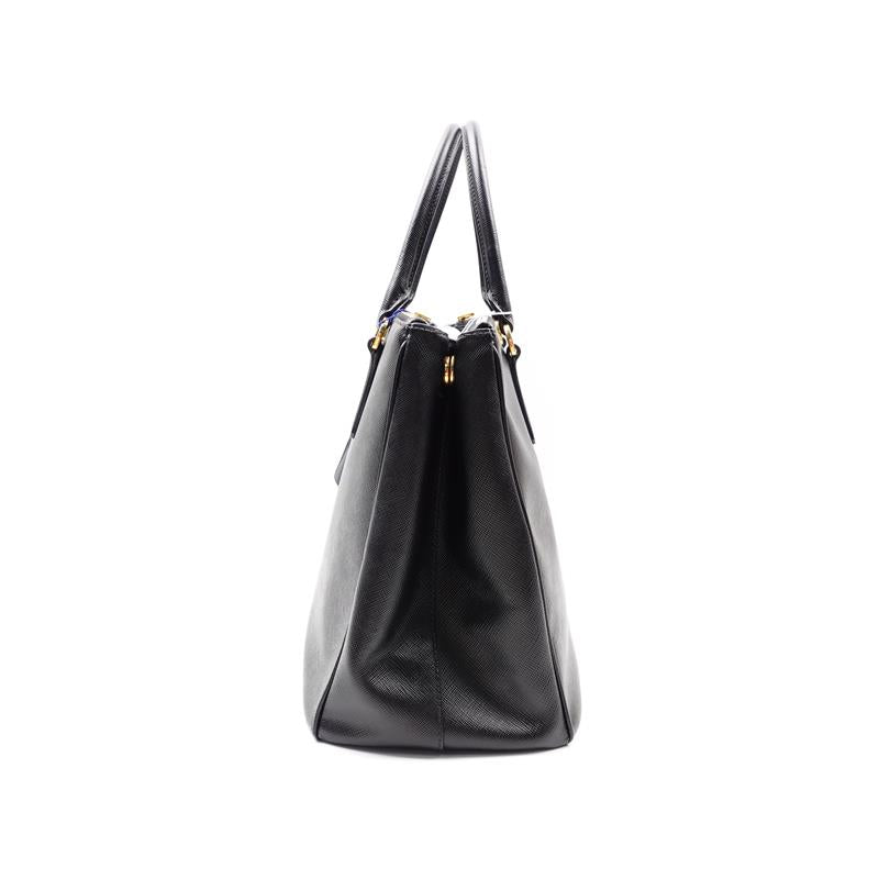 Prada Galleria Black Calfskin Handbag