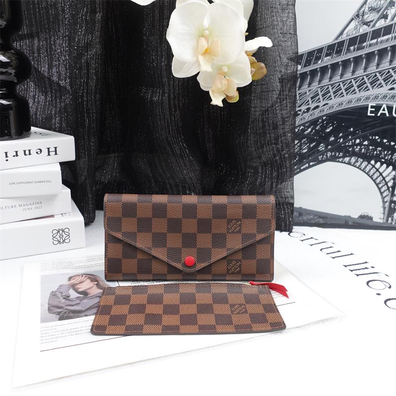 Louis Vuitton Sarah Damier Ebene Wallet