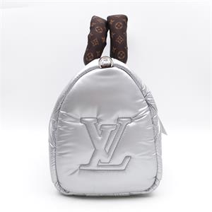 【DEAL】Pre-owned Louis Vuitton Puffer Shoulder Bags Silver Speedy Shoulder Bag-TS