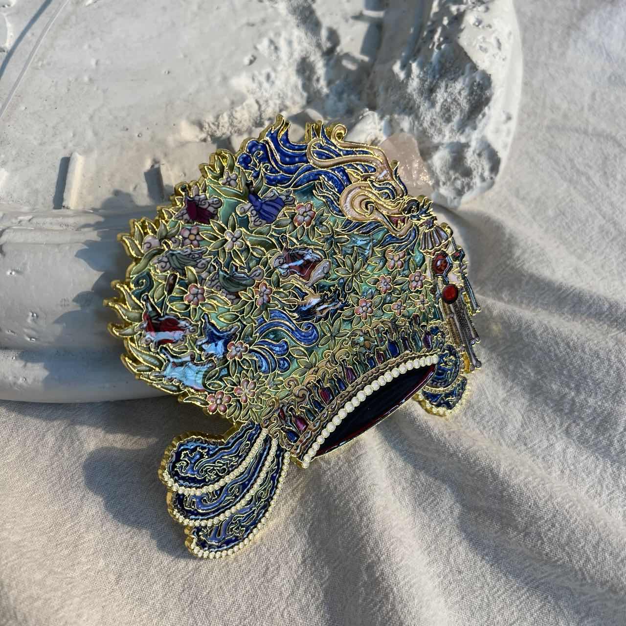 Queen's Phoenix Crown In Ming Dynasty Metal Refrigerator Magnet