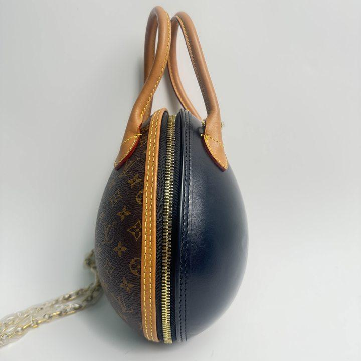 Pre-owned Louis Vuitton Coated Canvas Crossbody Bags Egg Brown Crossbody Bag - HZTT