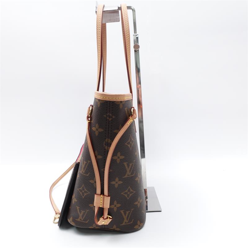 Pre-owned Louis Vuitton Monogram Neverfull Pm Coated Canvas Tote Bag