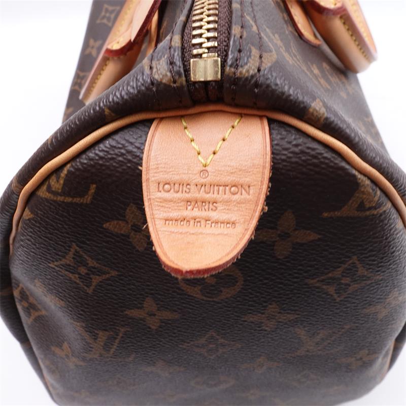 Pre-owned Louis Vuitton Speedy Monogram Coated Canvas Handle Bag