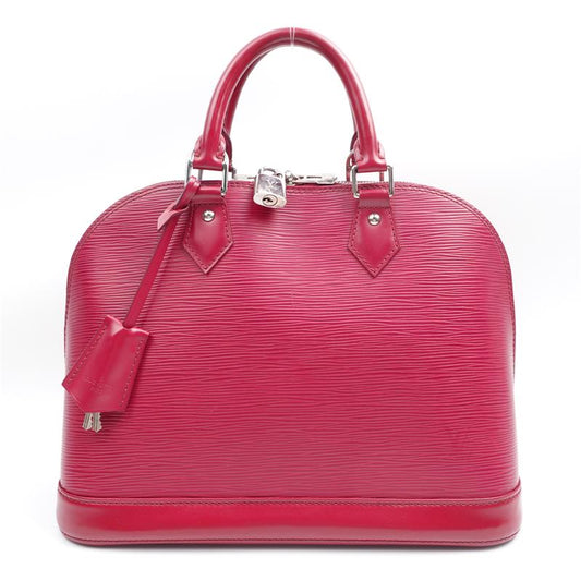 Pre-owned Louis Vuitton Alma Pink EPI Shoulder Bag-HZ