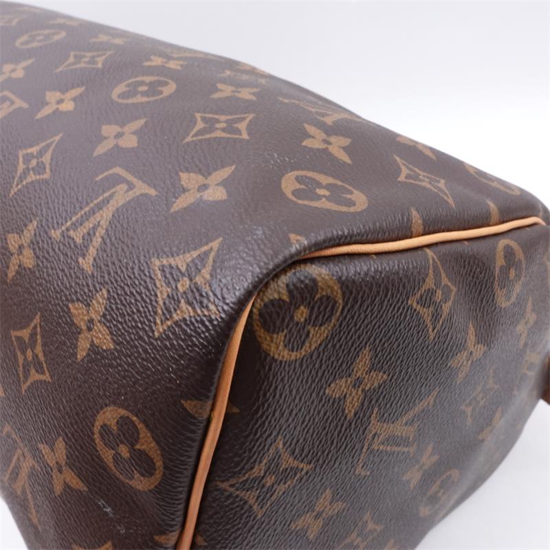 Pre-owned Louis Vuitton Speedy Monogram Coated Canvas Handle Bag