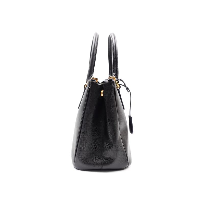 Prada Galleria Black Saffiano Handbag