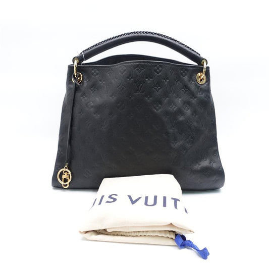 Pre-owned Louis Vuitton Artsy Black Calfskin Tote