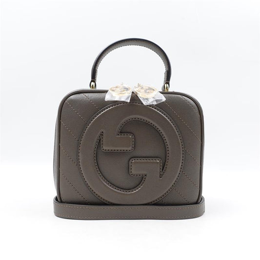 【DEAL】Pre-owned Gucci Blondie Green Calfskin Crossbody Bag-HZ