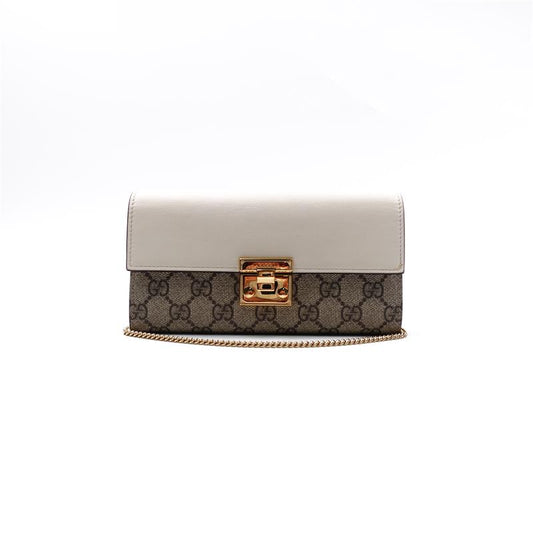 【DEAL】Gucci Padlock GG Coated Canvas Handbag