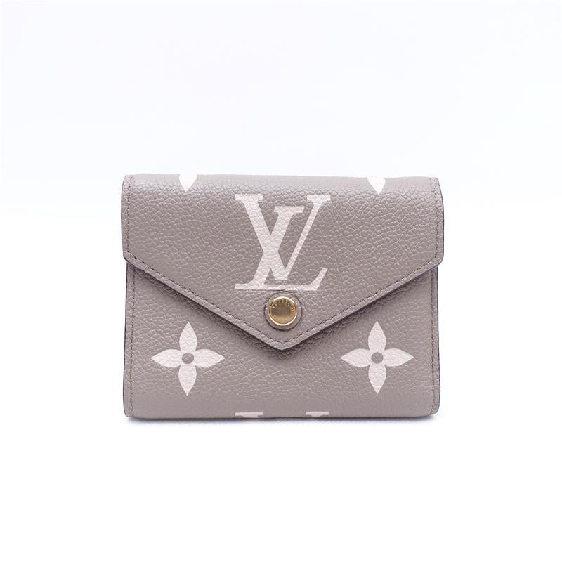 Pre-owned Louis Vuitton Zictorine Grey Calfskin Shoulder Bag