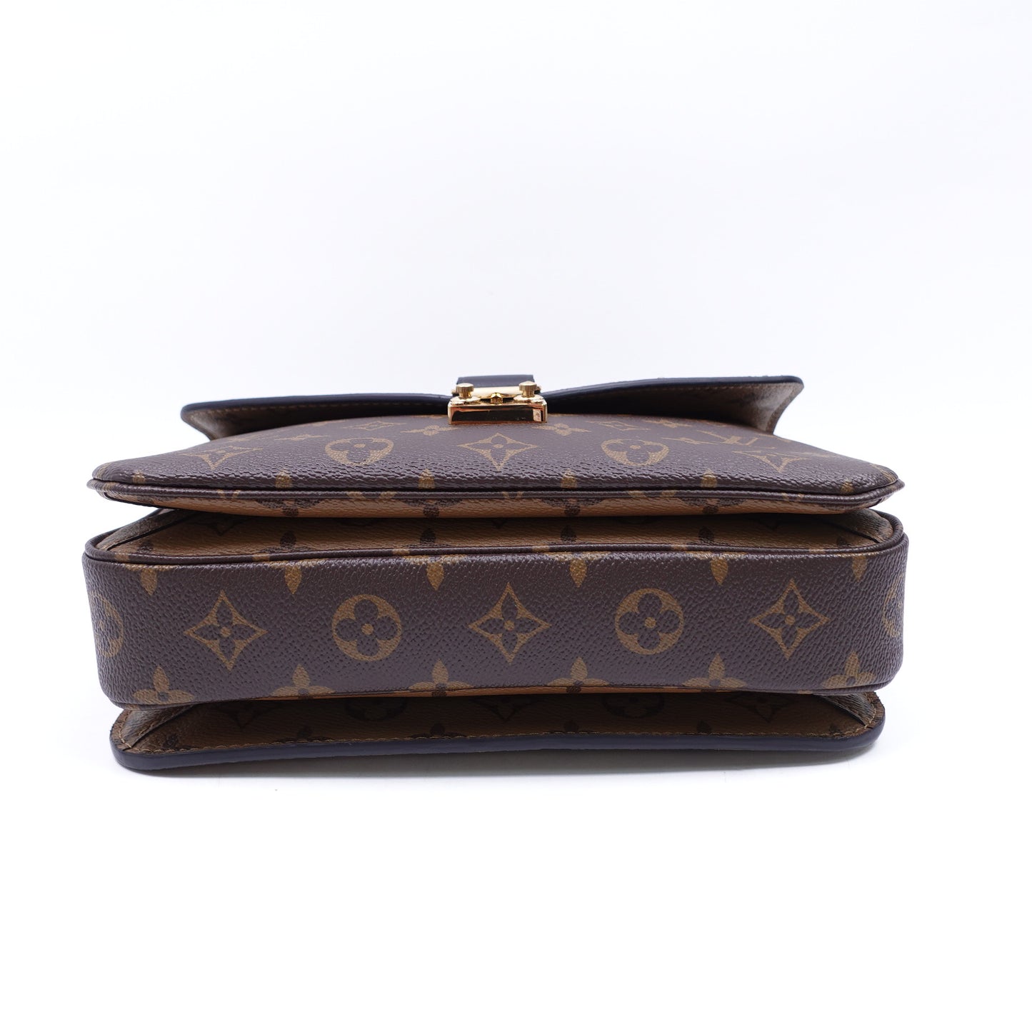 Pre-Owned Louis Vuitton Pochette Metis Brown Monogram Canvas Shoulder Bag T10414839