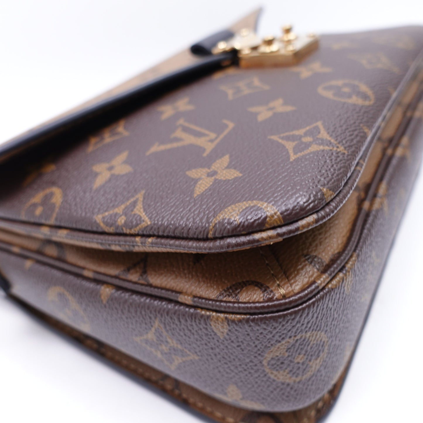 Pre-Owned Louis Vuitton Pochette Metis Brown Monogram Canvas Shoulder Bag T10414839