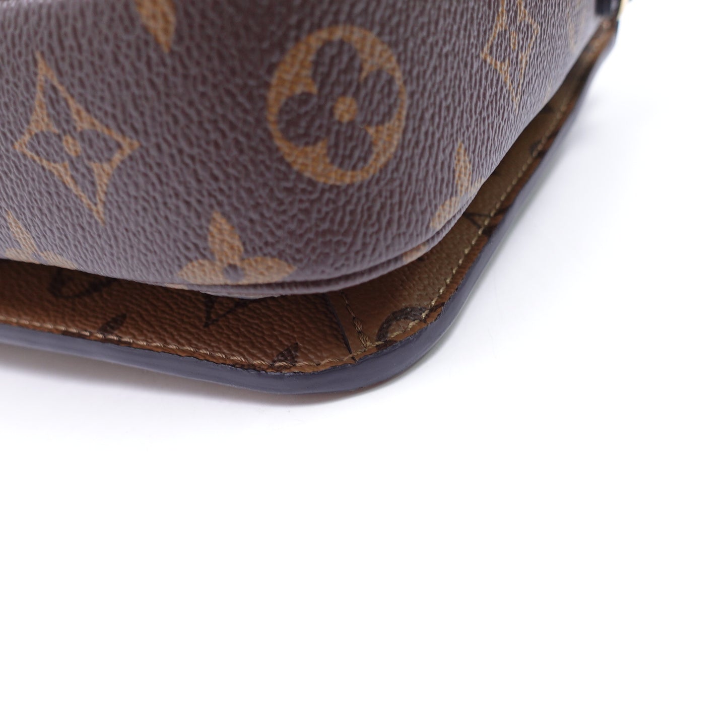 Pre-Owned Louis Vuitton Pochette Metis Brown Monogram Canvas Shoulder Bag T10414839