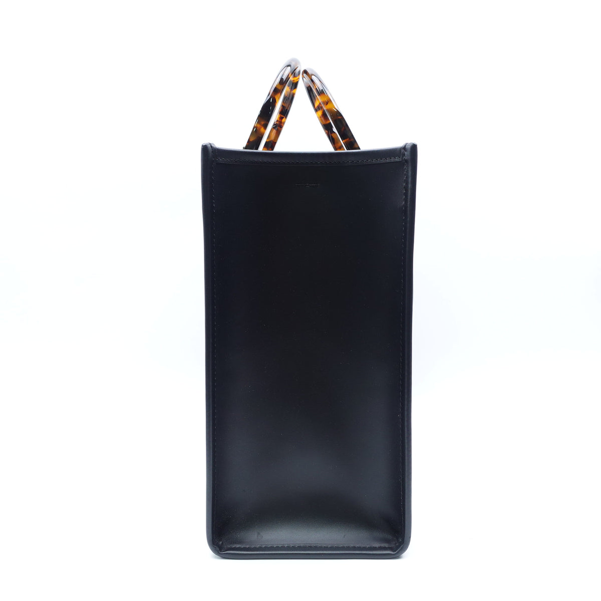 Fendi Sunshine Medium Black Calfskin Leather Shoulder Bag T10414954