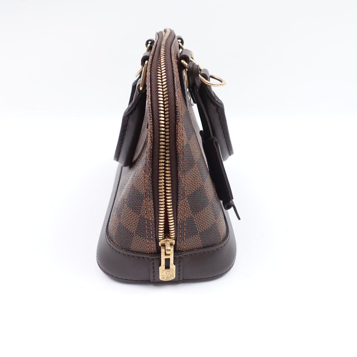 Pre-Owned Louis Vuitton Alma BB Brown Damier Ebene Canvas Shoulder Bag T10416083