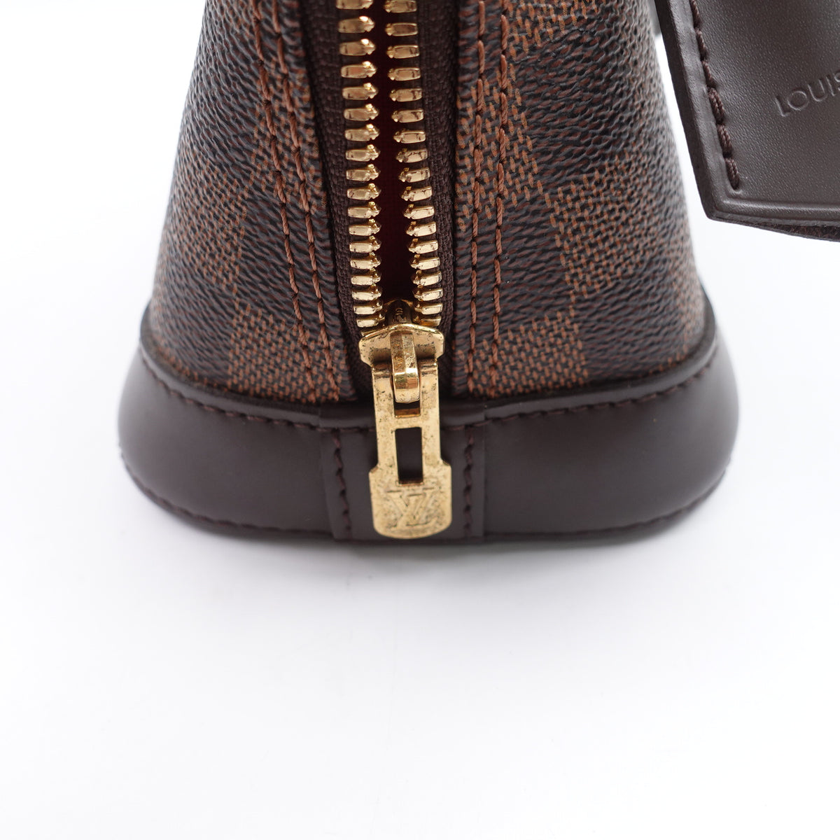 Pre-Owned Louis Vuitton Alma BB Brown Damier Ebene Canvas Shoulder Bag T10416083