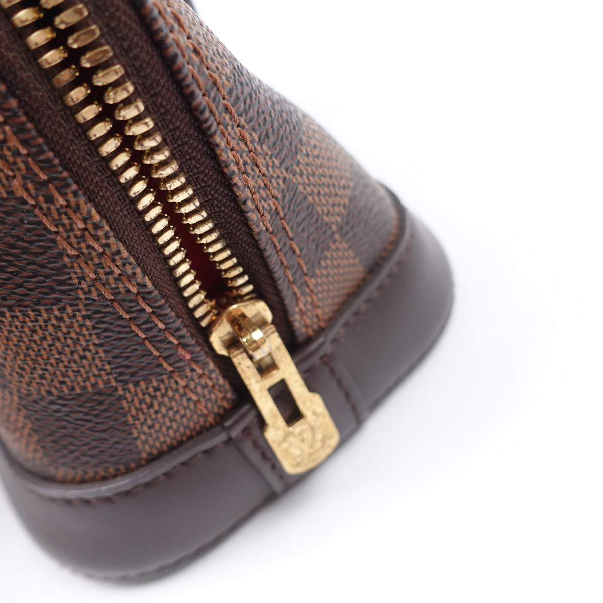 Pre-Owned Louis Vuitton Alma BB Brown Damier Ebene Canvas Shoulder Bag T10416083