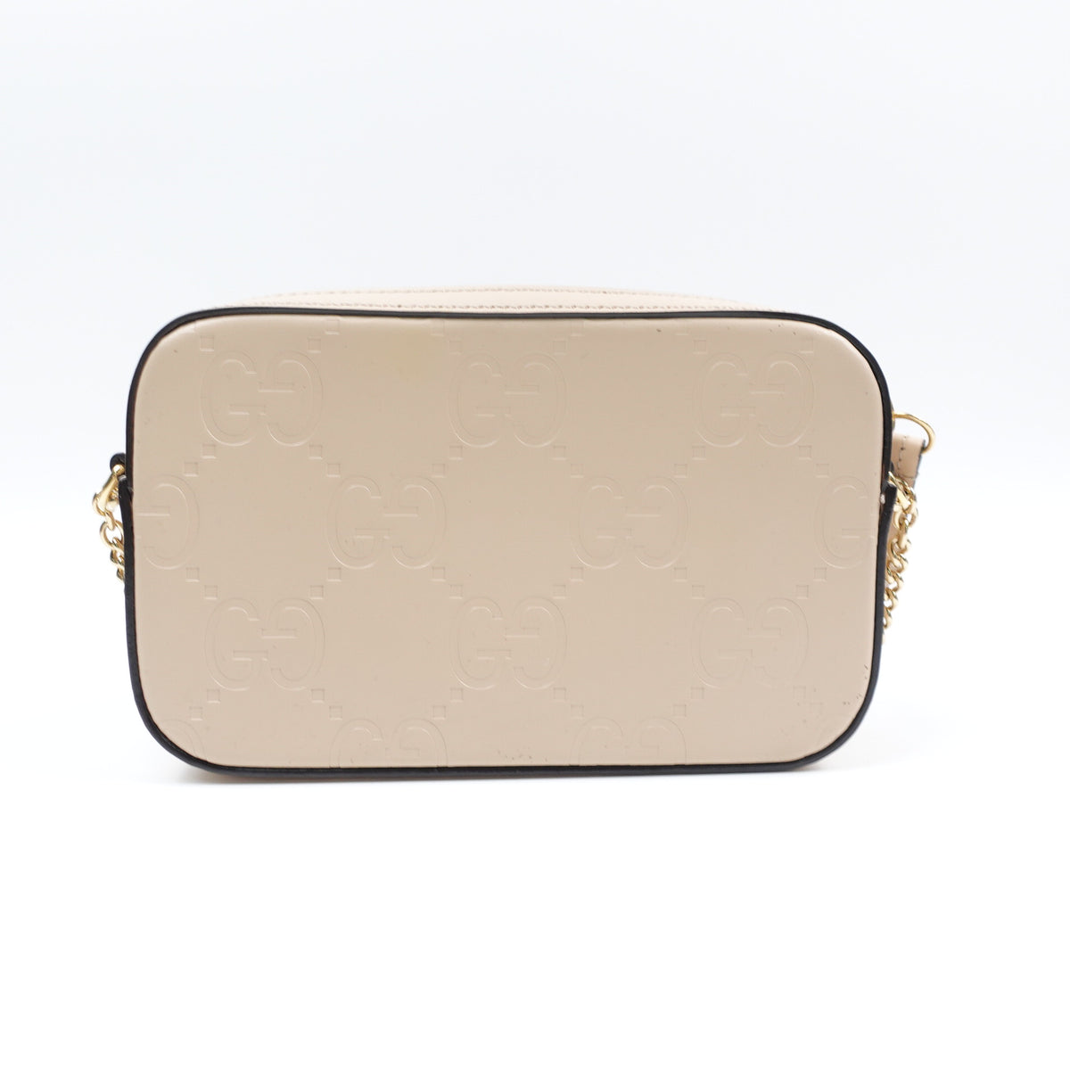 Gucci Milk Tea Calfskin Leather Shoulder Bag T10417953