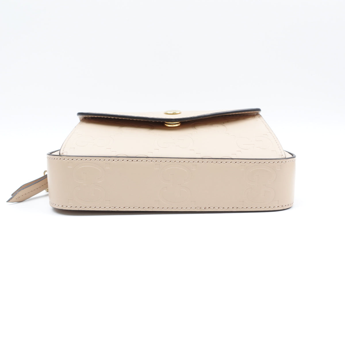 Gucci Milk Tea Calfskin Leather Shoulder Bag T10417953