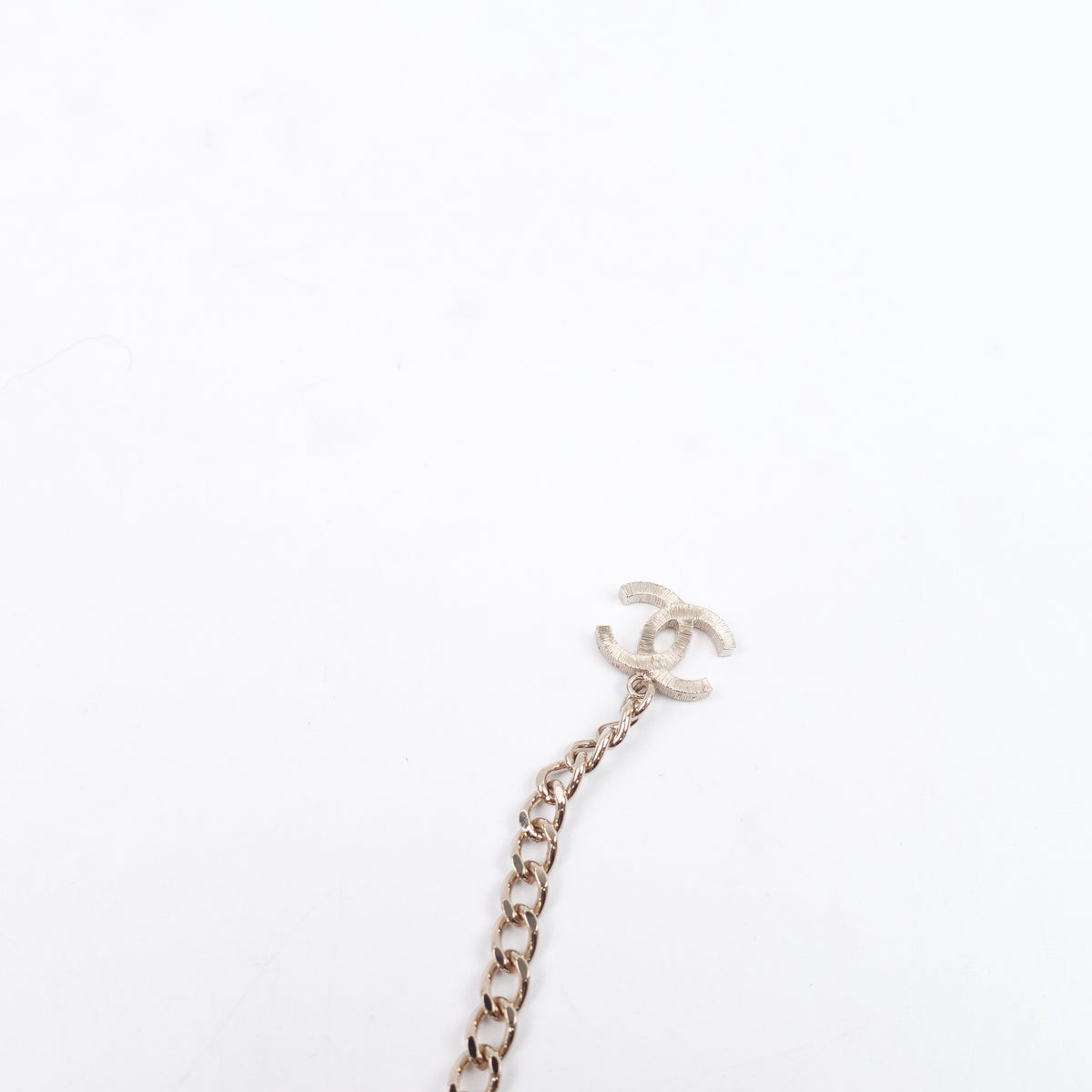 Pre-Owned Chanel Gold&Black Pearl Necklace T10417881