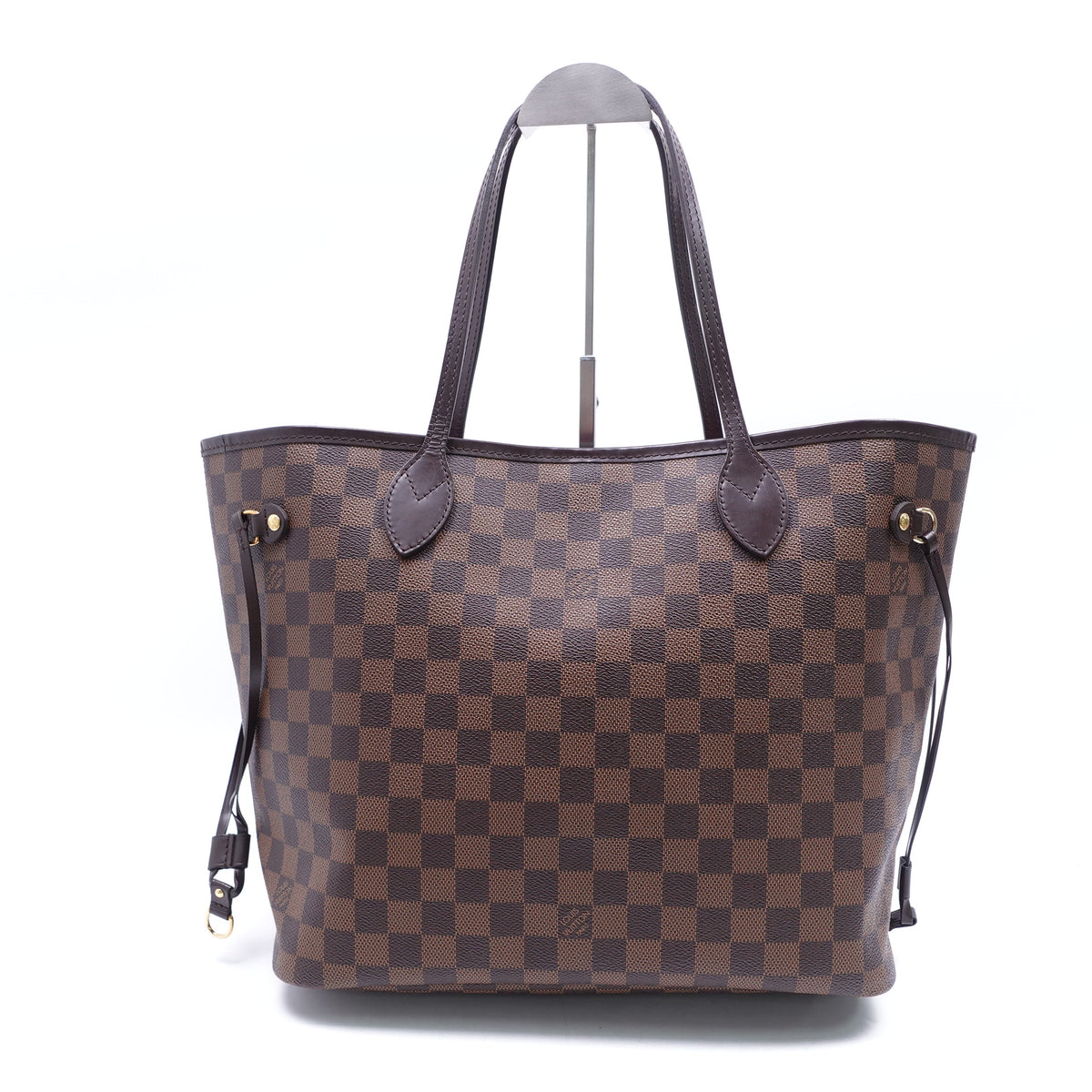 Louis Vuitton Neverfull MM Damier Ebene Coated Canvas Shoulder Bag T10420079