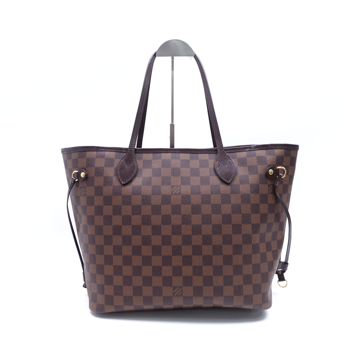 Louis Vuitton Neverfull MM Damier Ebene Coated Canvas Shoulder Bag T10420079