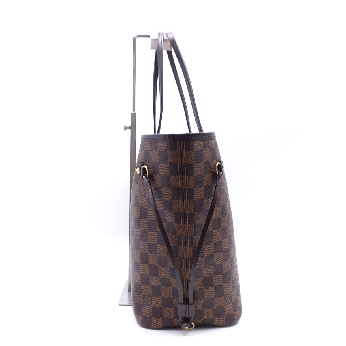 Louis Vuitton Neverfull MM Damier Ebene Coated Canvas Shoulder Bag T10420079