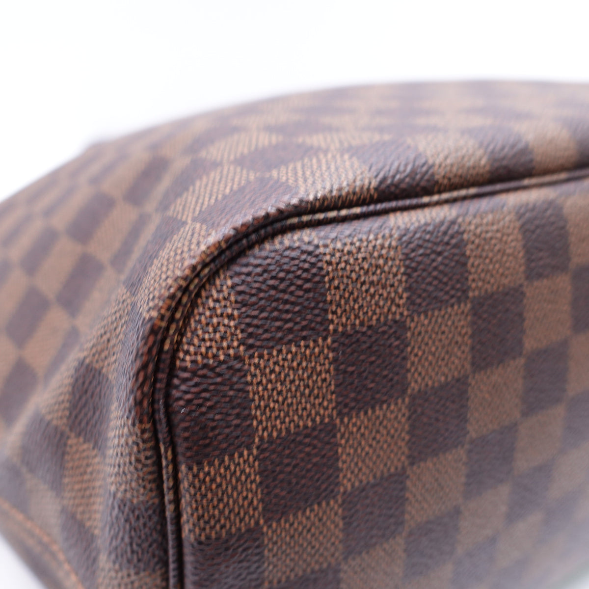 Louis Vuitton Neverfull MM Damier Ebene Coated Canvas Shoulder Bag T10420079