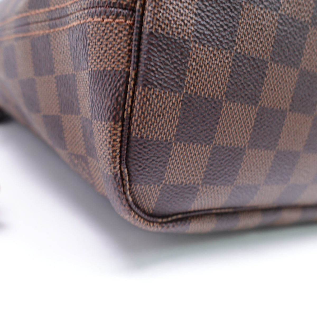 Louis Vuitton Neverfull MM Damier Ebene Coated Canvas Shoulder Bag T10420079