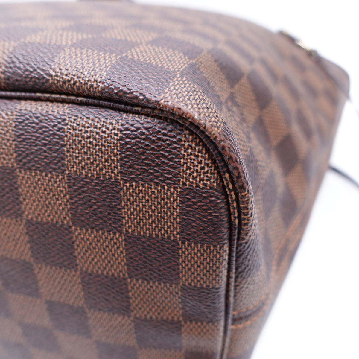 Louis Vuitton Neverfull MM Damier Ebene Coated Canvas Shoulder Bag T10420079