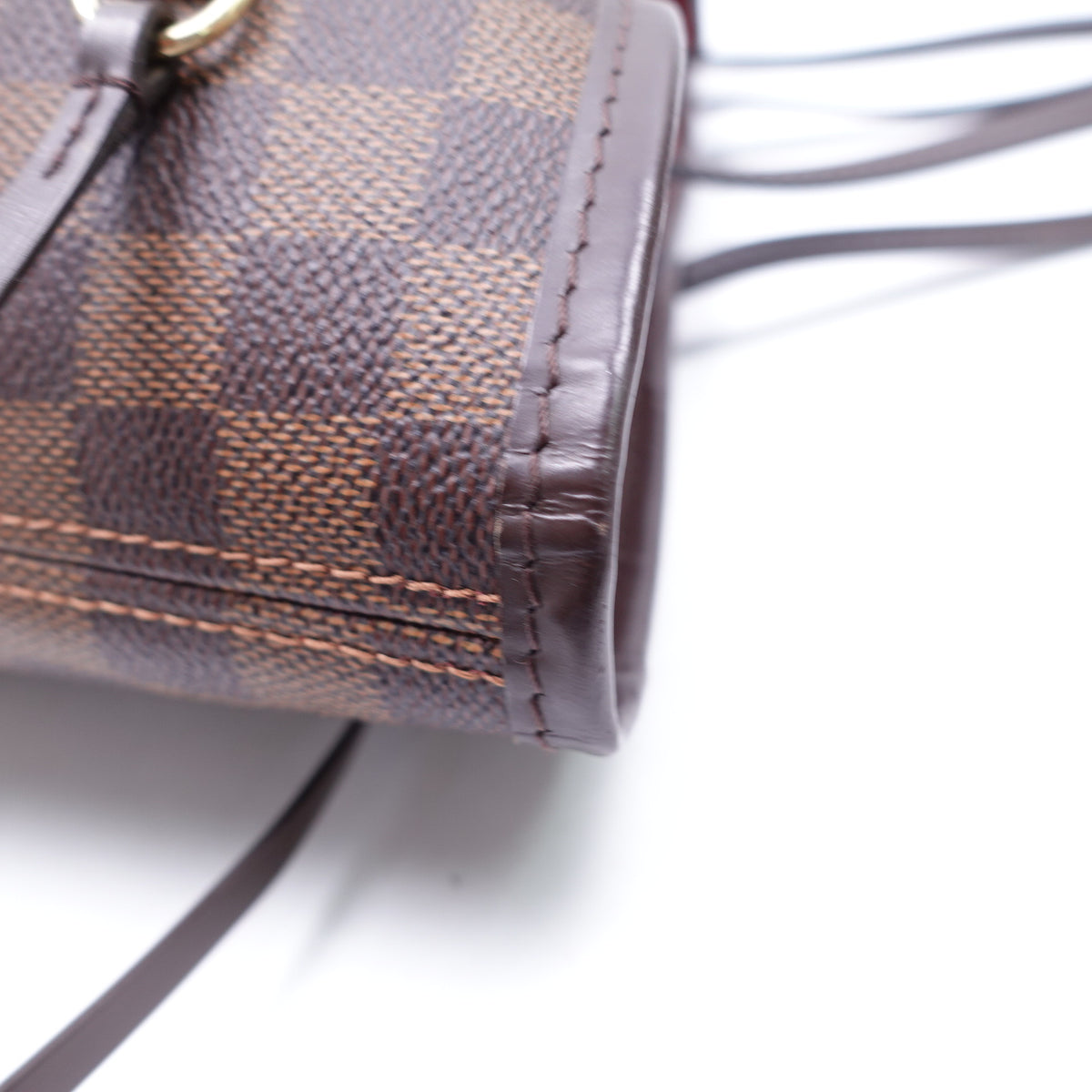 Louis Vuitton Neverfull MM Damier Ebene Coated Canvas Shoulder Bag T10420079