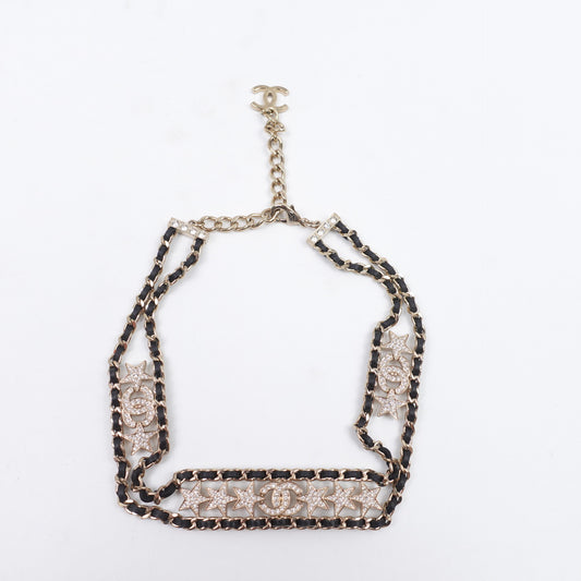 Pre-Owned Chanel Black Metal Necklace T10421158