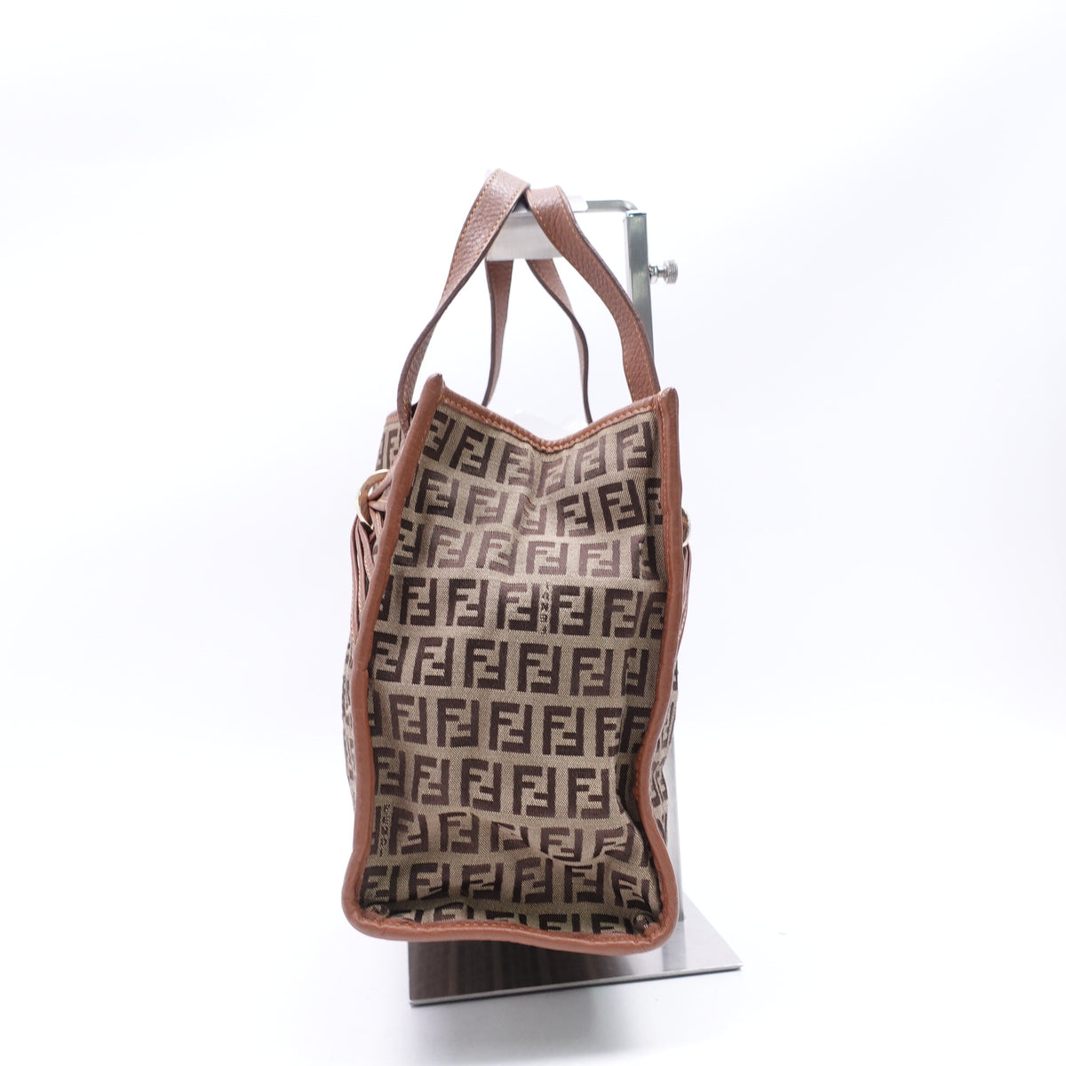 【DEAL】Pre-Owned Fendi Brown Canvas Tote Bag T10420846