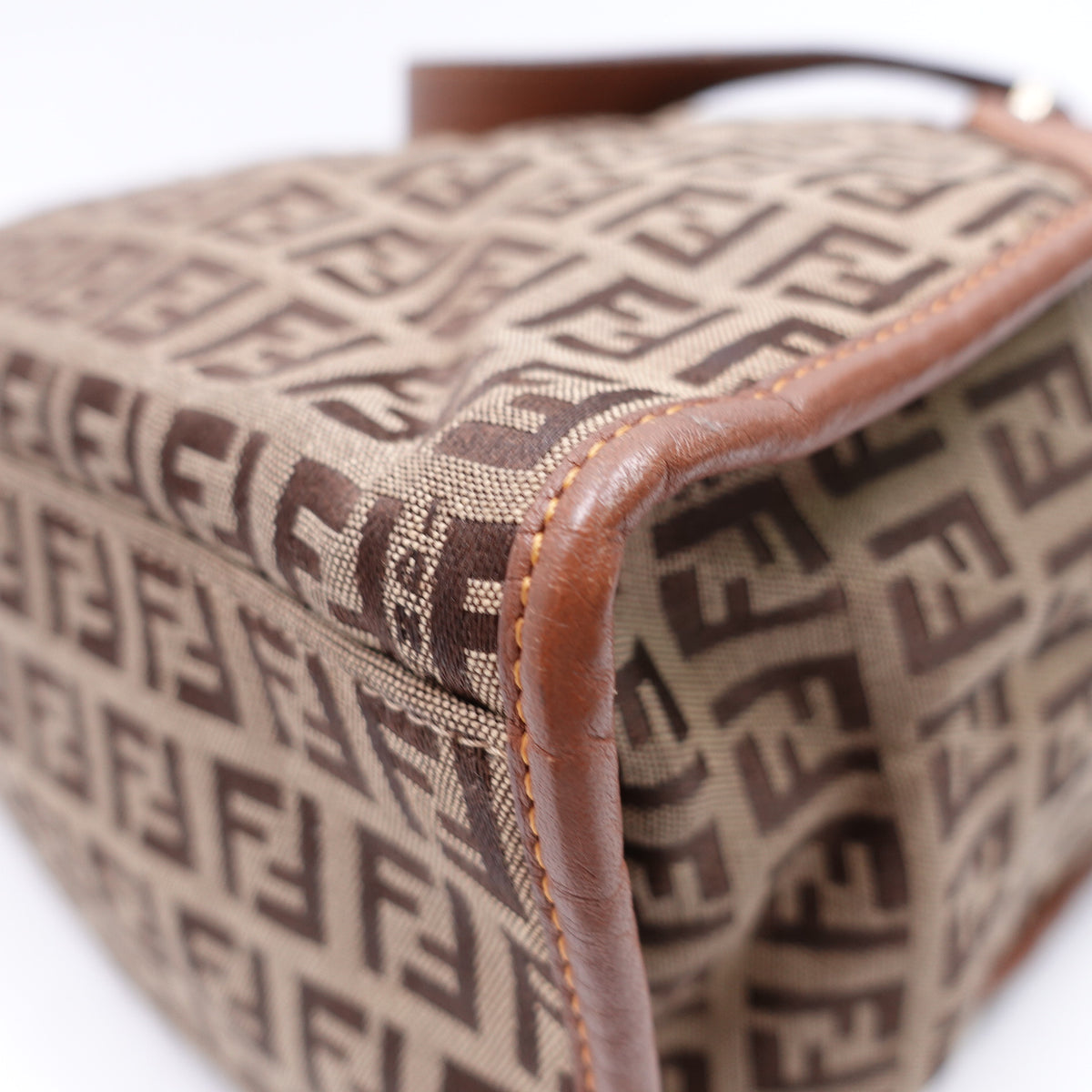 【DEAL】Pre-Owned Fendi Brown Canvas Tote Bag T10420846