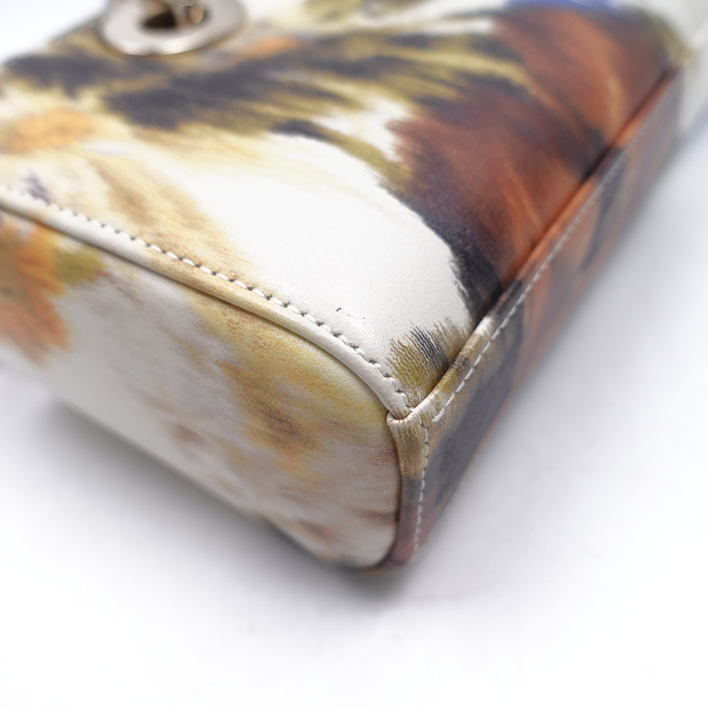 Pre-Owned Dior Lady D-Joy Multicolor Calfskin Leather Shoulder Bag T10426145