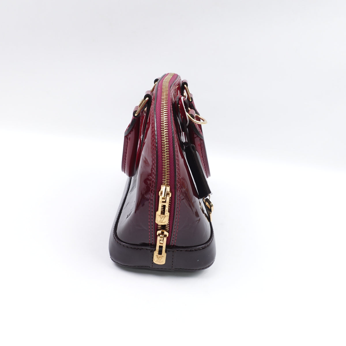 Pre-Owned Louis Vuitton Alma Burgundy Vernis Shoulder Bag T10427138