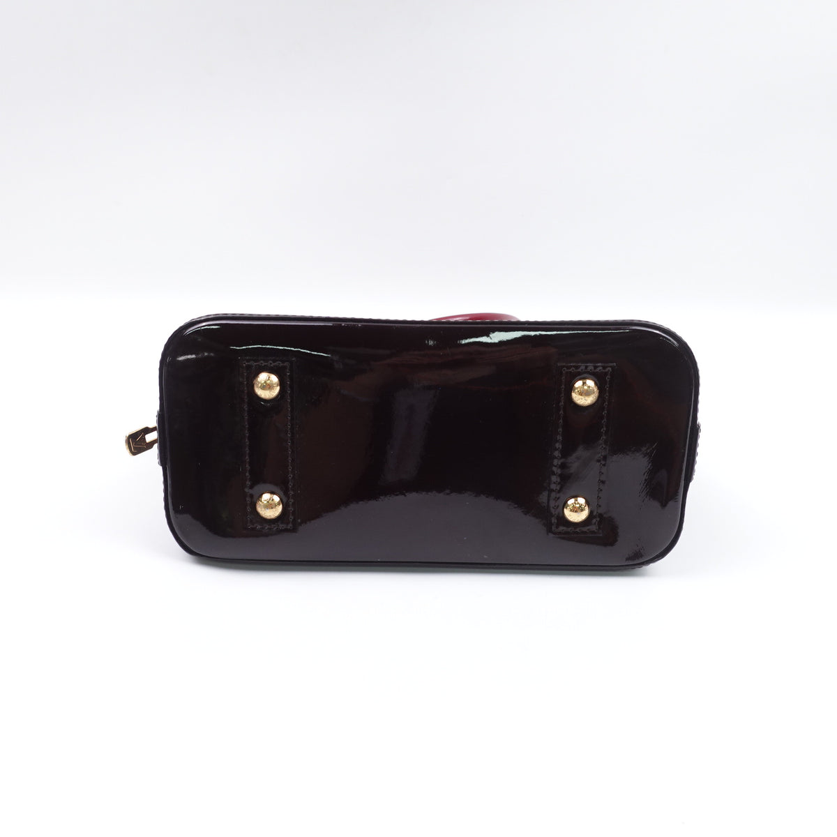 Pre-Owned Louis Vuitton Alma Burgundy Vernis Shoulder Bag T10427138