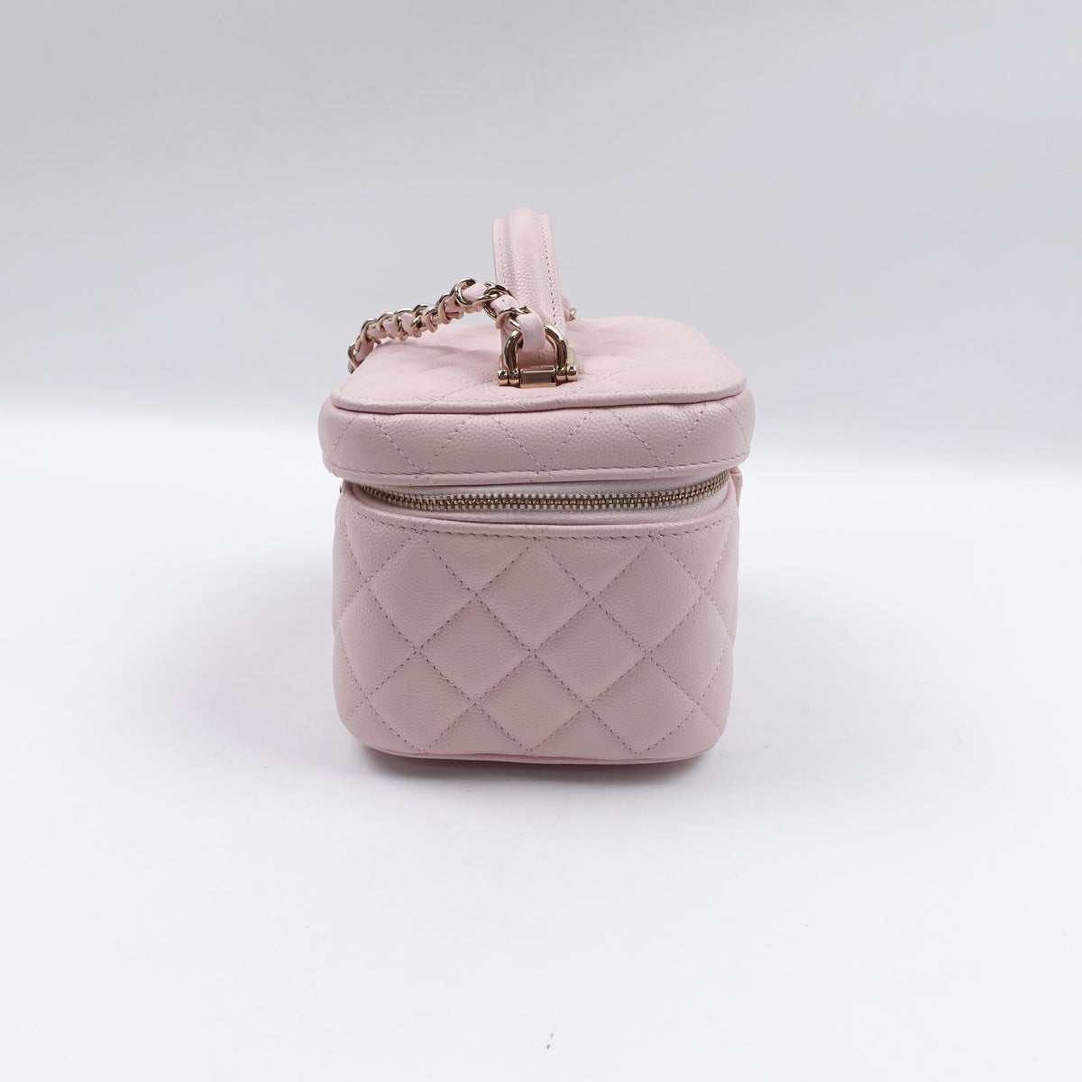 Chanel Vanity Case Pink Caviar Shoulder Bag T10426803