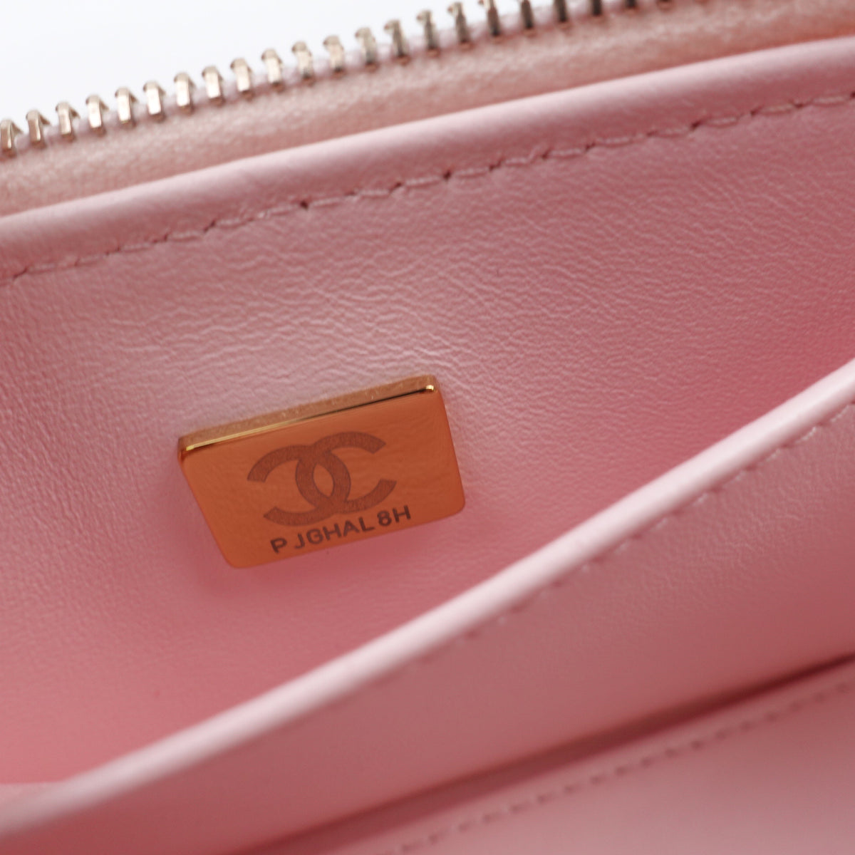 Chanel Vanity Case Pink Caviar Shoulder Bag T10426803