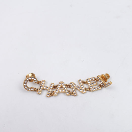 Pre-Owned Chanel Gold Metal Brooch T10427777