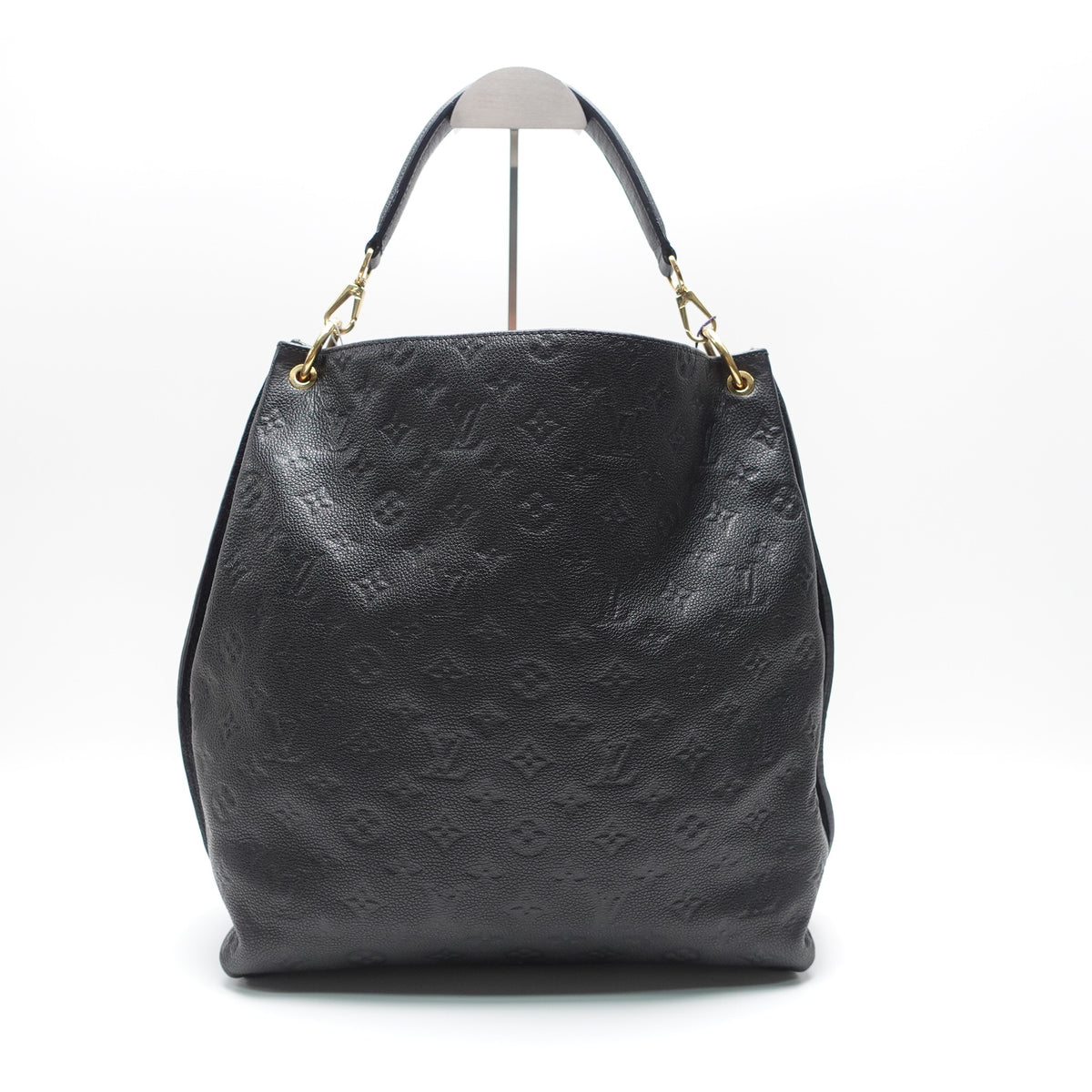 Pre-Owned Louis Vuitton Metis Black Calfskin Leather Shoulder Bag T10432921