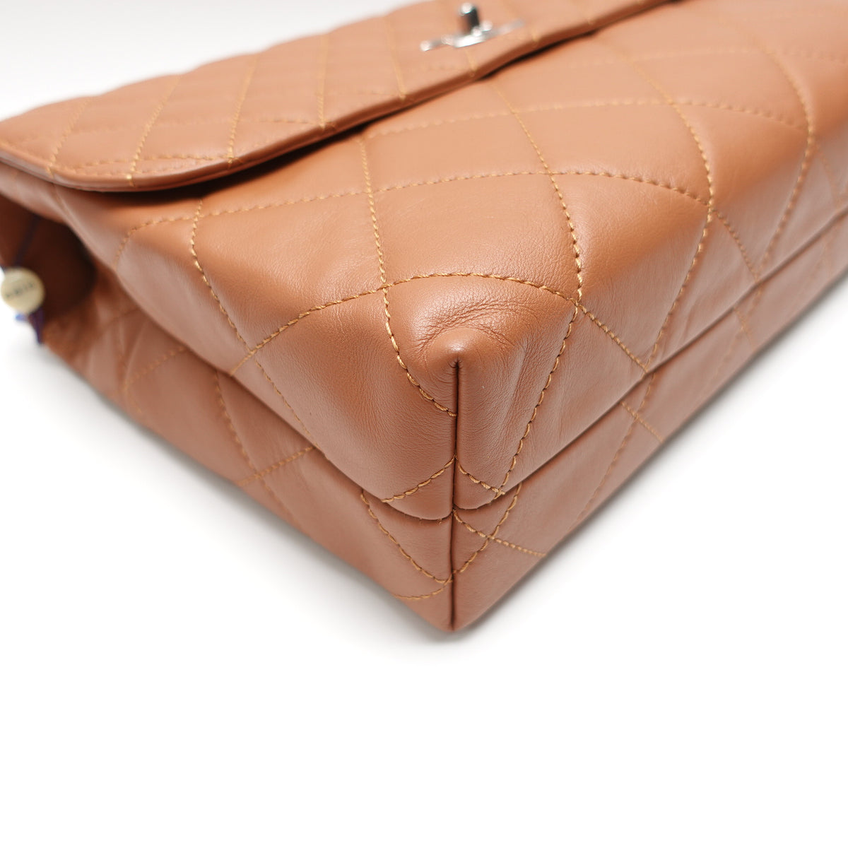 Chanel In The Business Brown Calfskin Leather Shoulder Bag T10430387