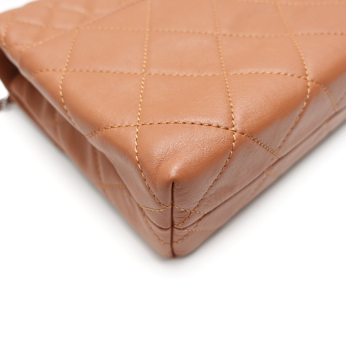 Chanel In The Business Brown Calfskin Leather Shoulder Bag T10430387
