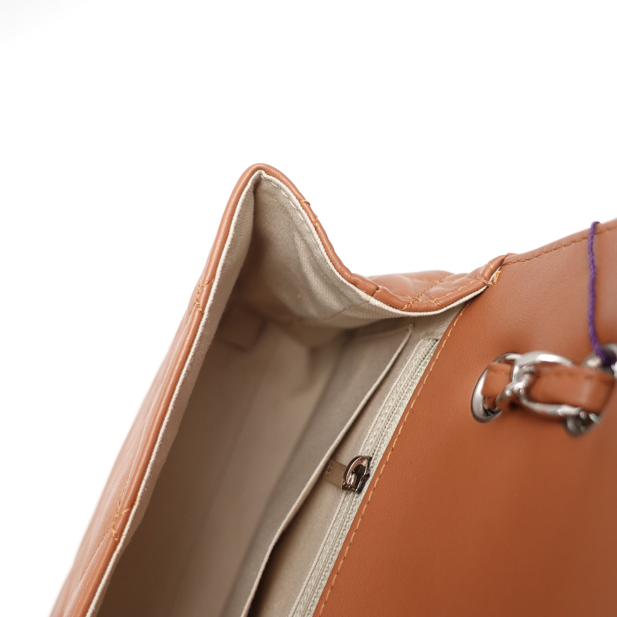 Chanel In The Business Brown Calfskin Leather Shoulder Bag T10430387