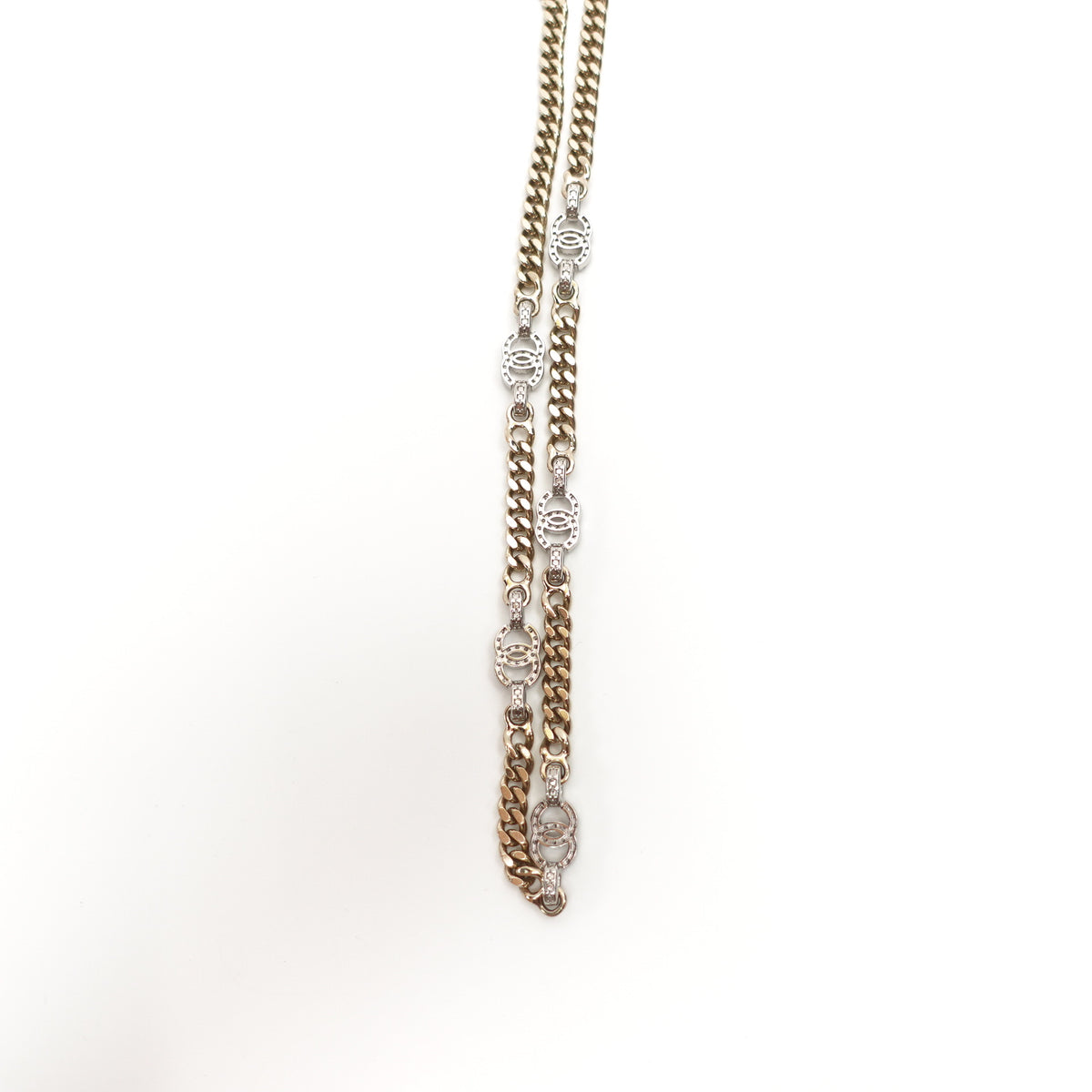 Pre-Owned Chanel Gold Metal Necklace T10432493