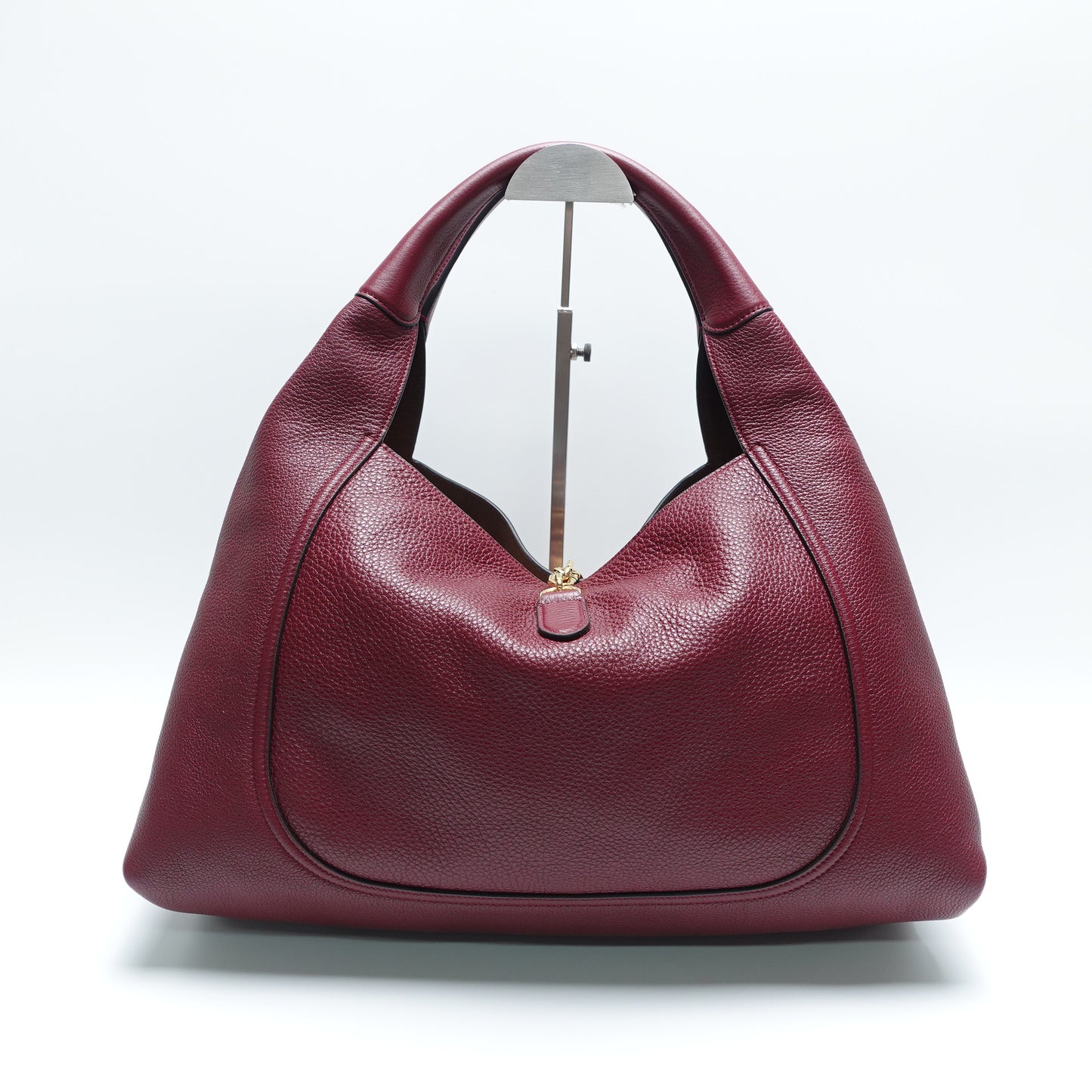 Pre-Owned Gucci Softbit Red Calfskin Leather Tote Bag T10434458