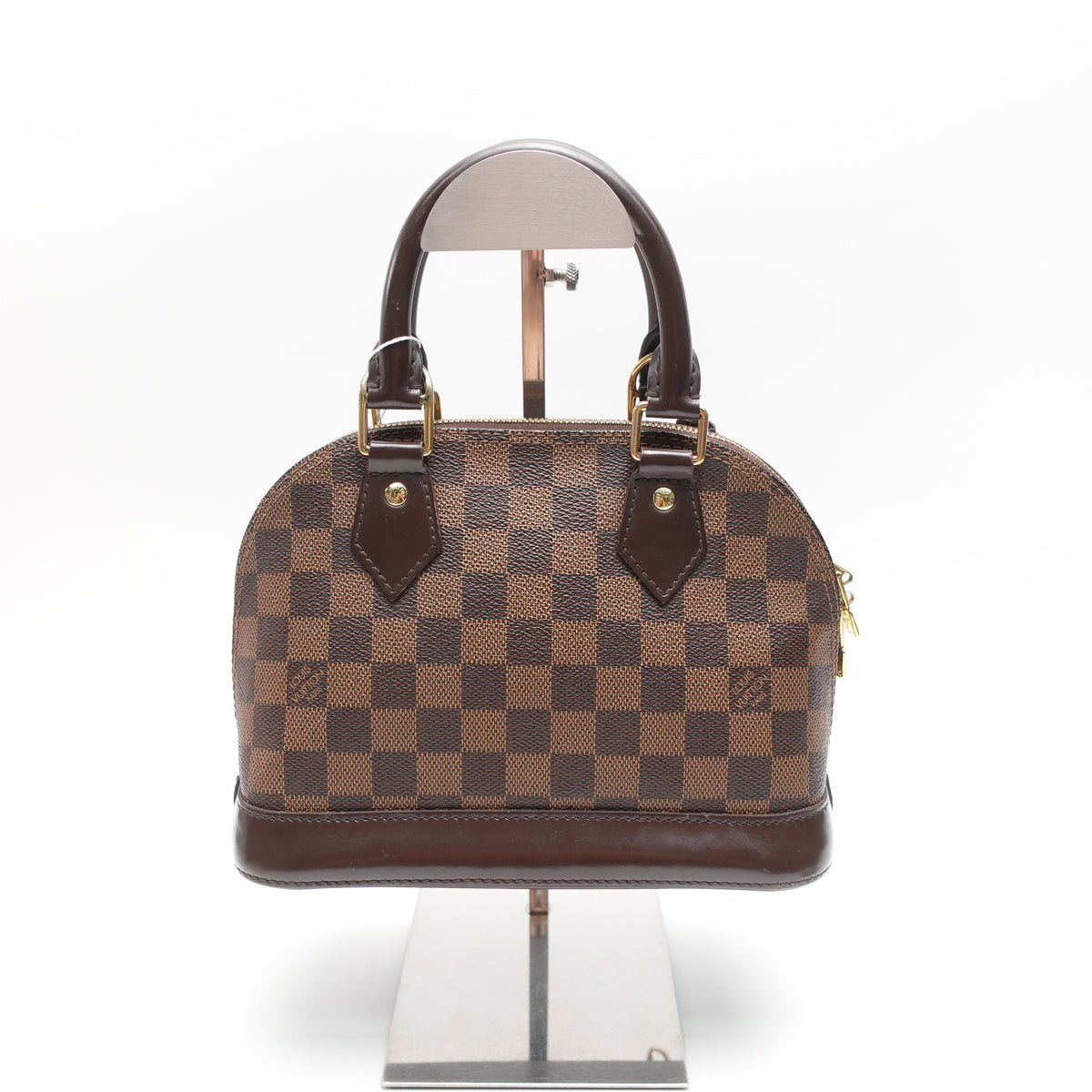 Pre-Owned Louis Vuitton Alma BB Brown Damier Ebene Canvas Shoulder Bag T10434432