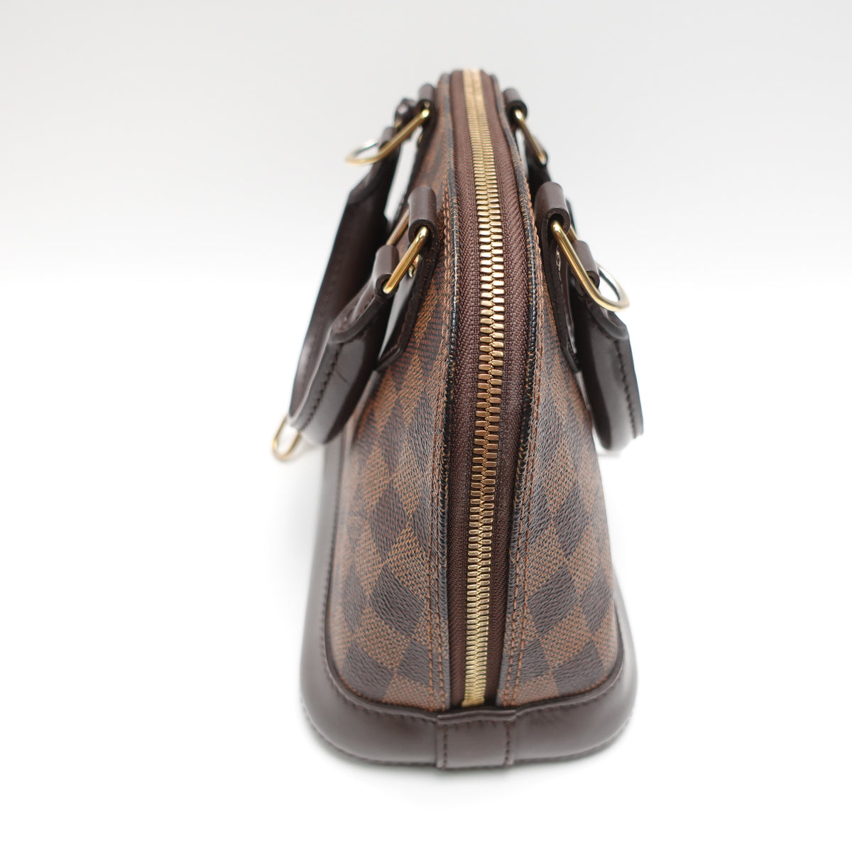 Pre-Owned Louis Vuitton Alma BB Brown Damier Ebene Canvas Shoulder Bag T10434432