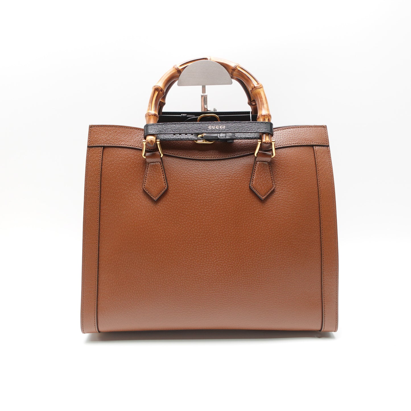 Pre-Owned Gucci Diana Brown Calfskin Leather Shoulder Bag T10431470